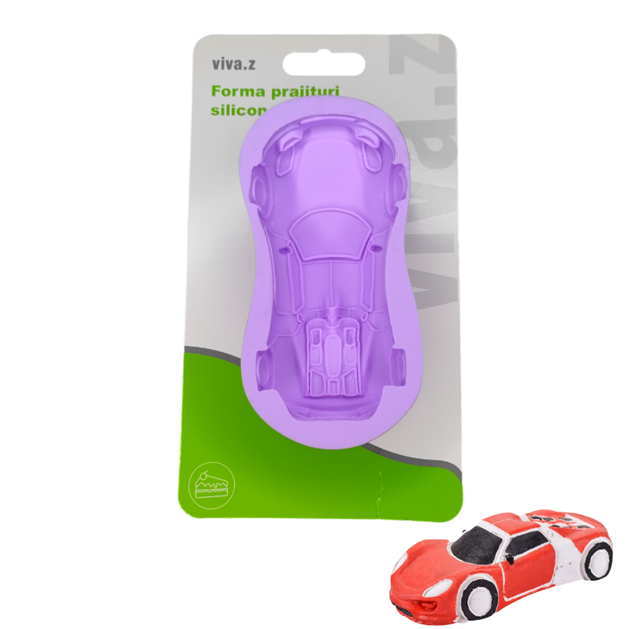 Forma Silicon Pentru Pasta de Zahar Fondant Masina 3D