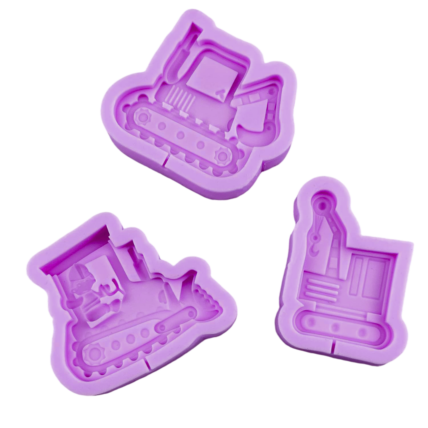 Set 3 forme silicon Utilaje Constructie