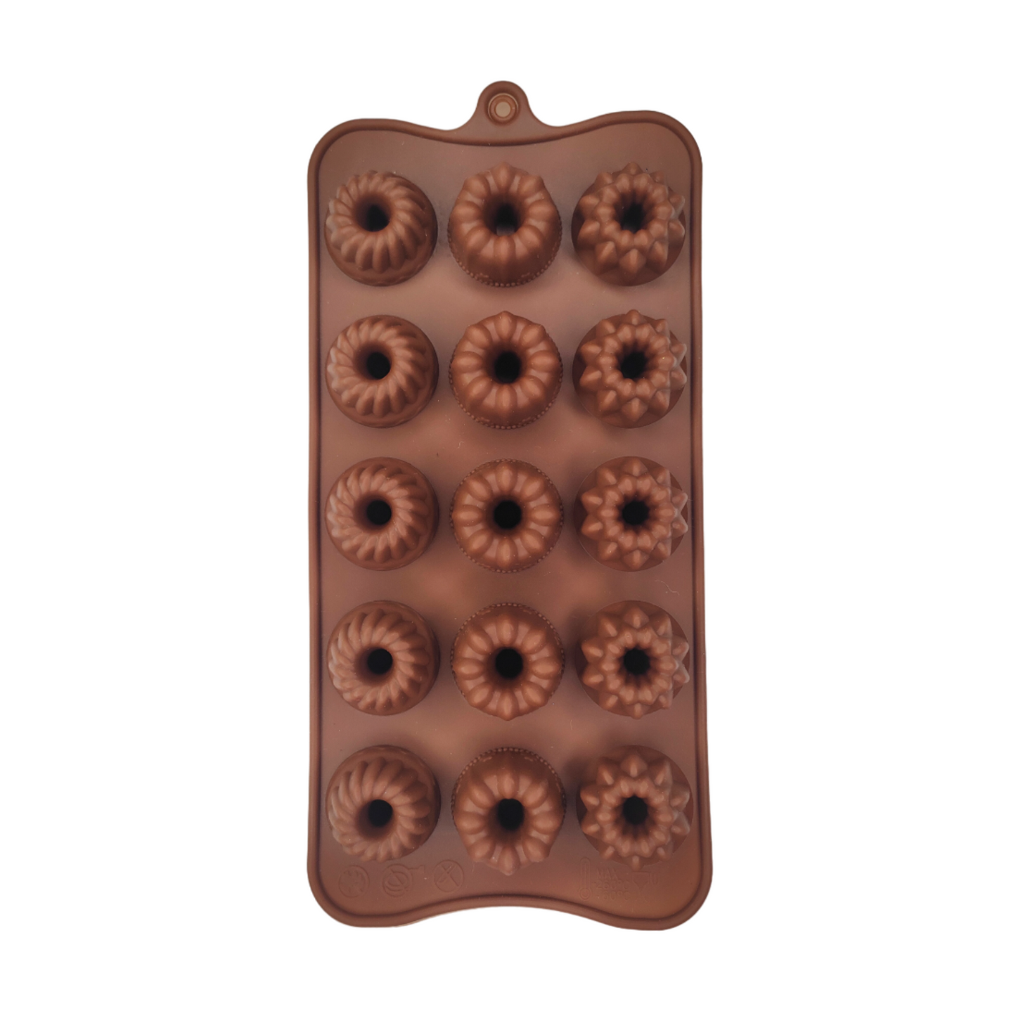 Forma silicon pentru bomboane de ciocolata spirala 3 modele