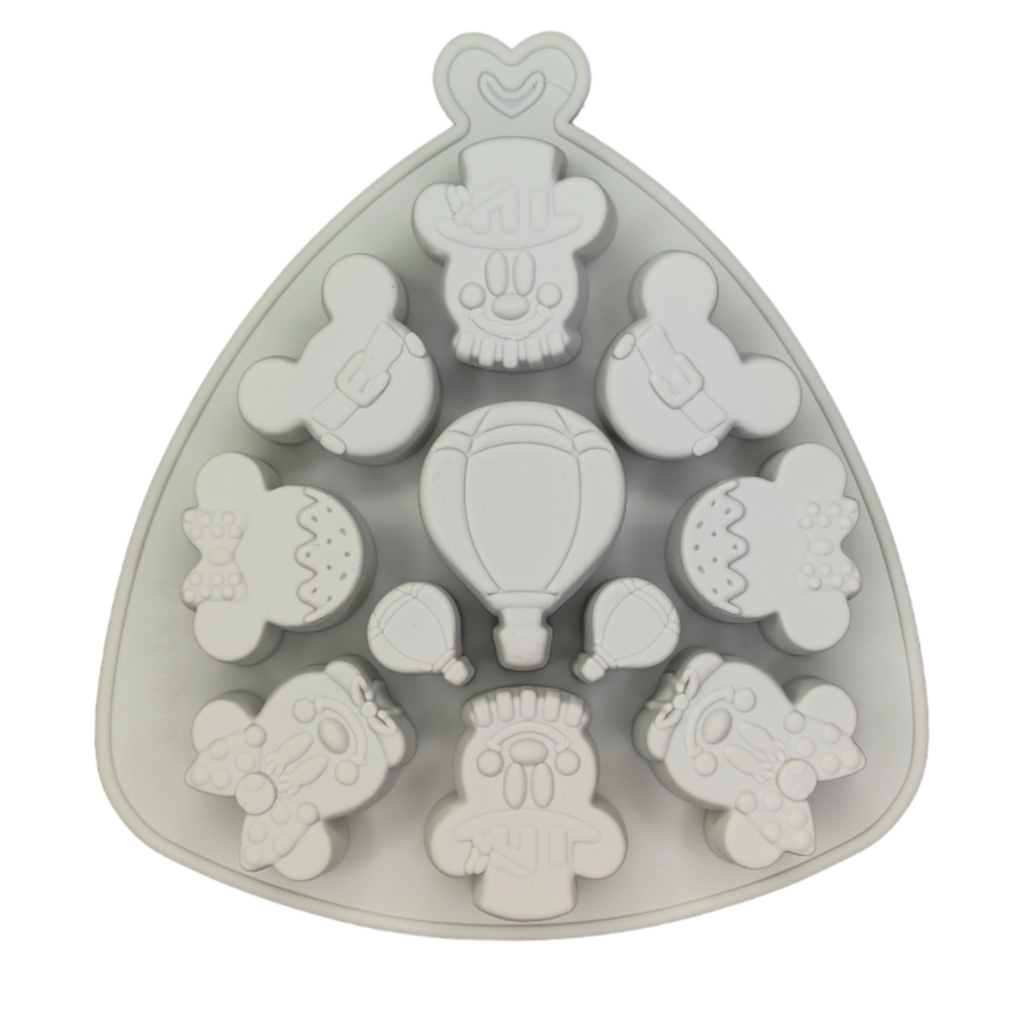 Forma silicon pentru bomboane de ciocolata pasta de zahar Disney usor de folosit si curatat