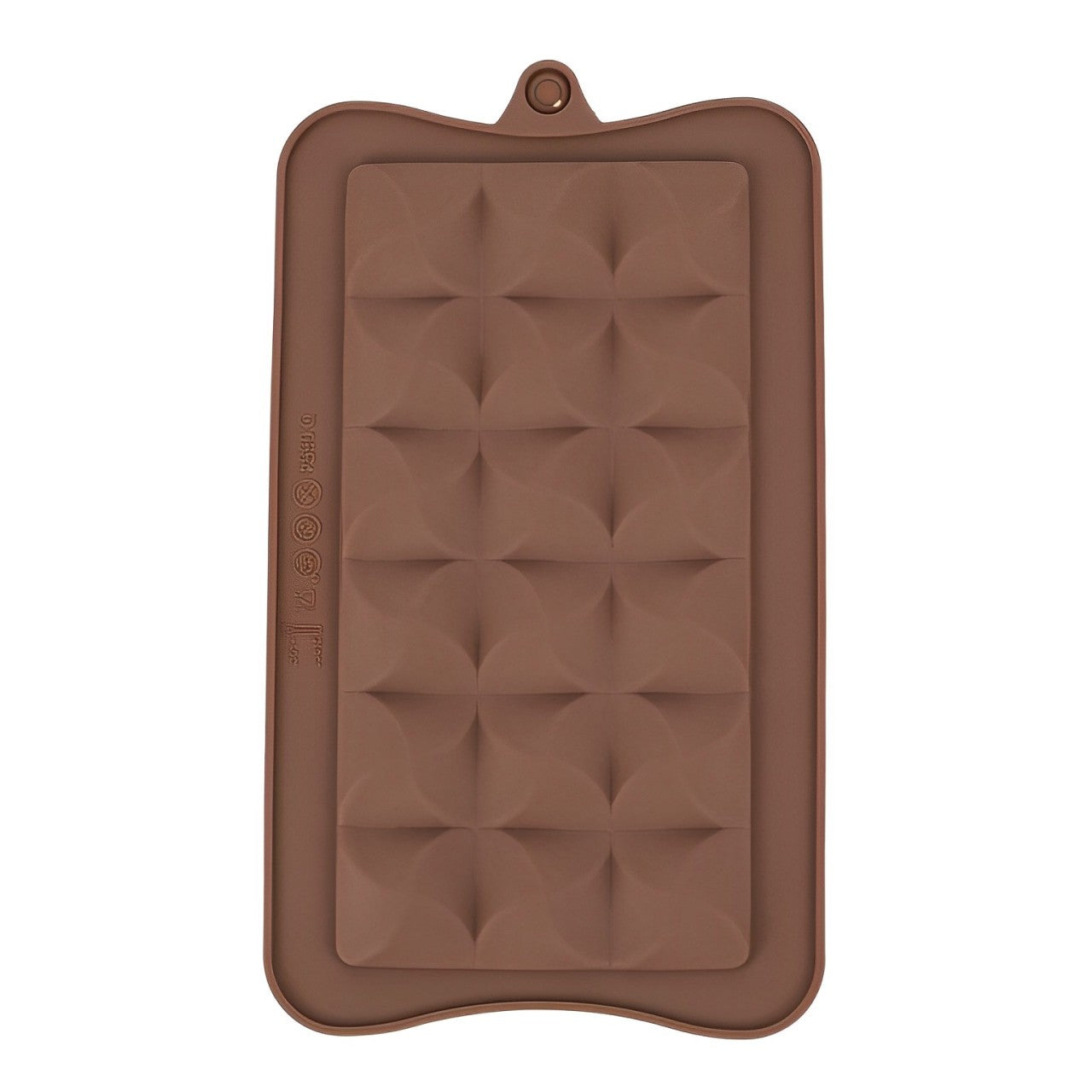 Forma silicon 18 x 10 cm pentru ciocolata patratele