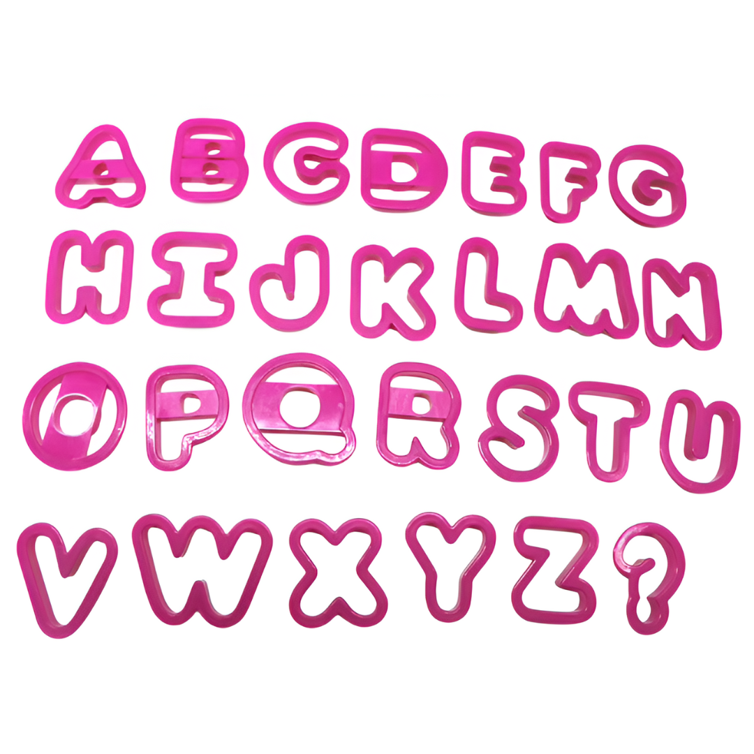 Set Decupatoare Alfabet 6 CM