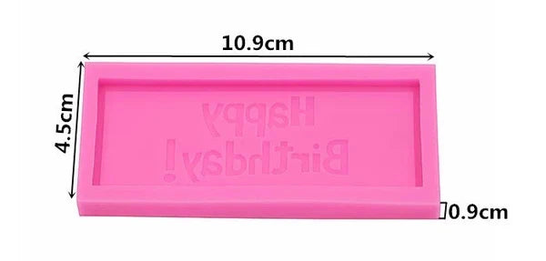Forma Silicon Happy Brithday Placuta 10.9 x 4.5 cm