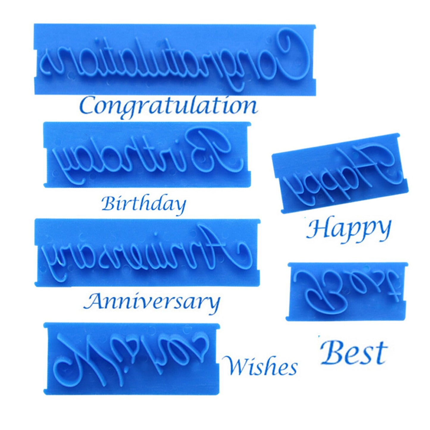 Set 6 Stampile Happy Birthday Zi de Nastere