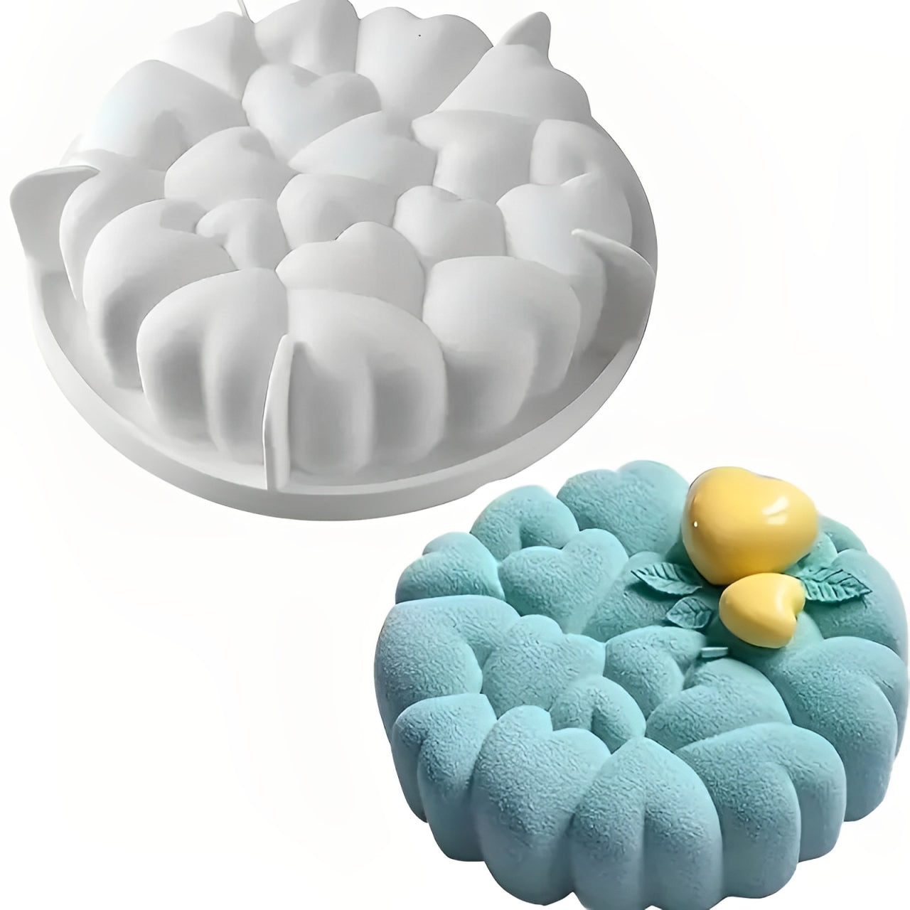 Forma Silicon Tort Inimi 21 cm / 4.5 cm