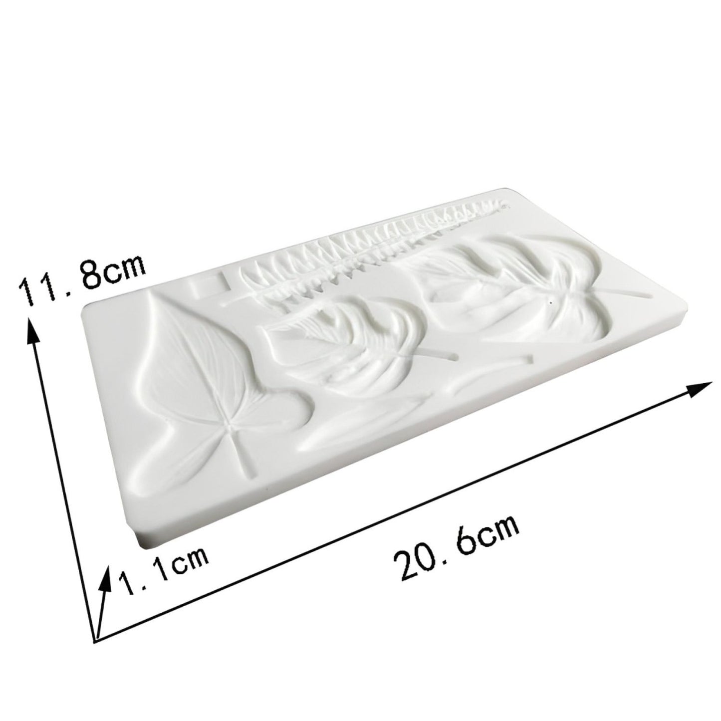 Forma Silicon Frunze Exotice Multi Model 20.6 cm / 11.8 cm