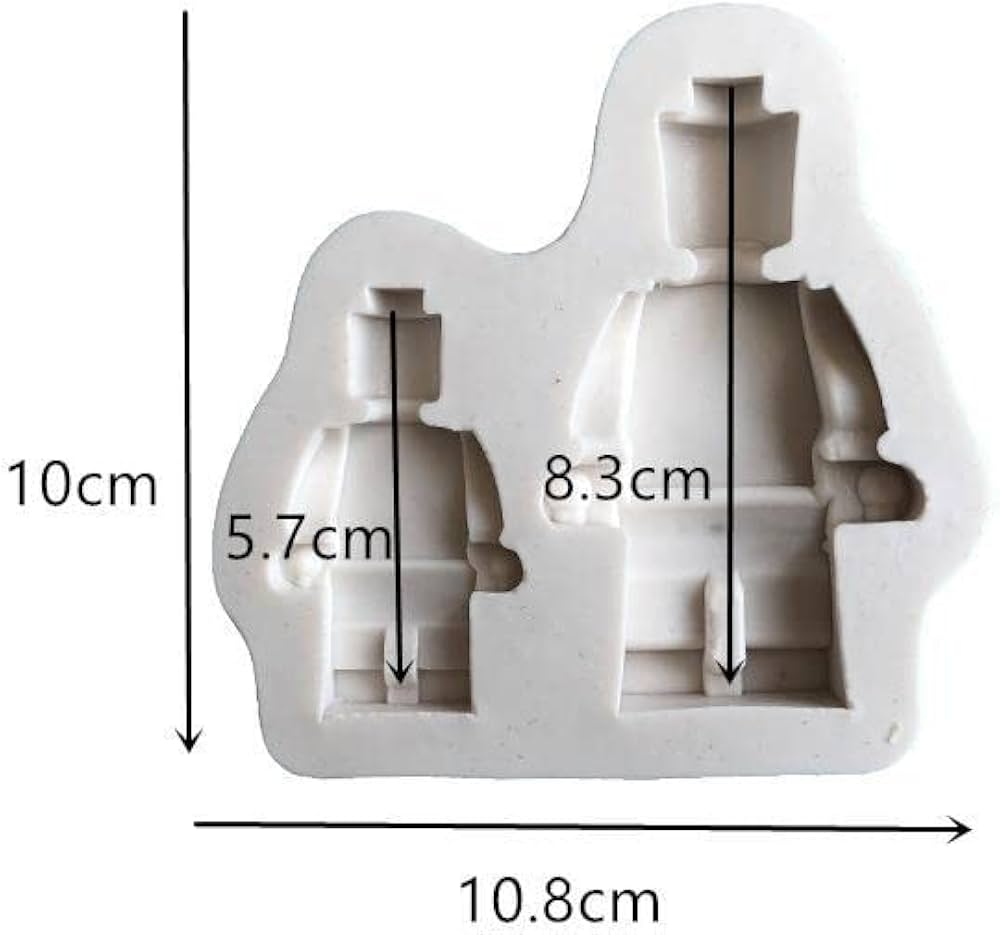 Forma Silicon Om Lego 2 Marimi
