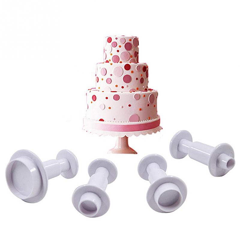 Set 4 Decupatoare Piston Rotund