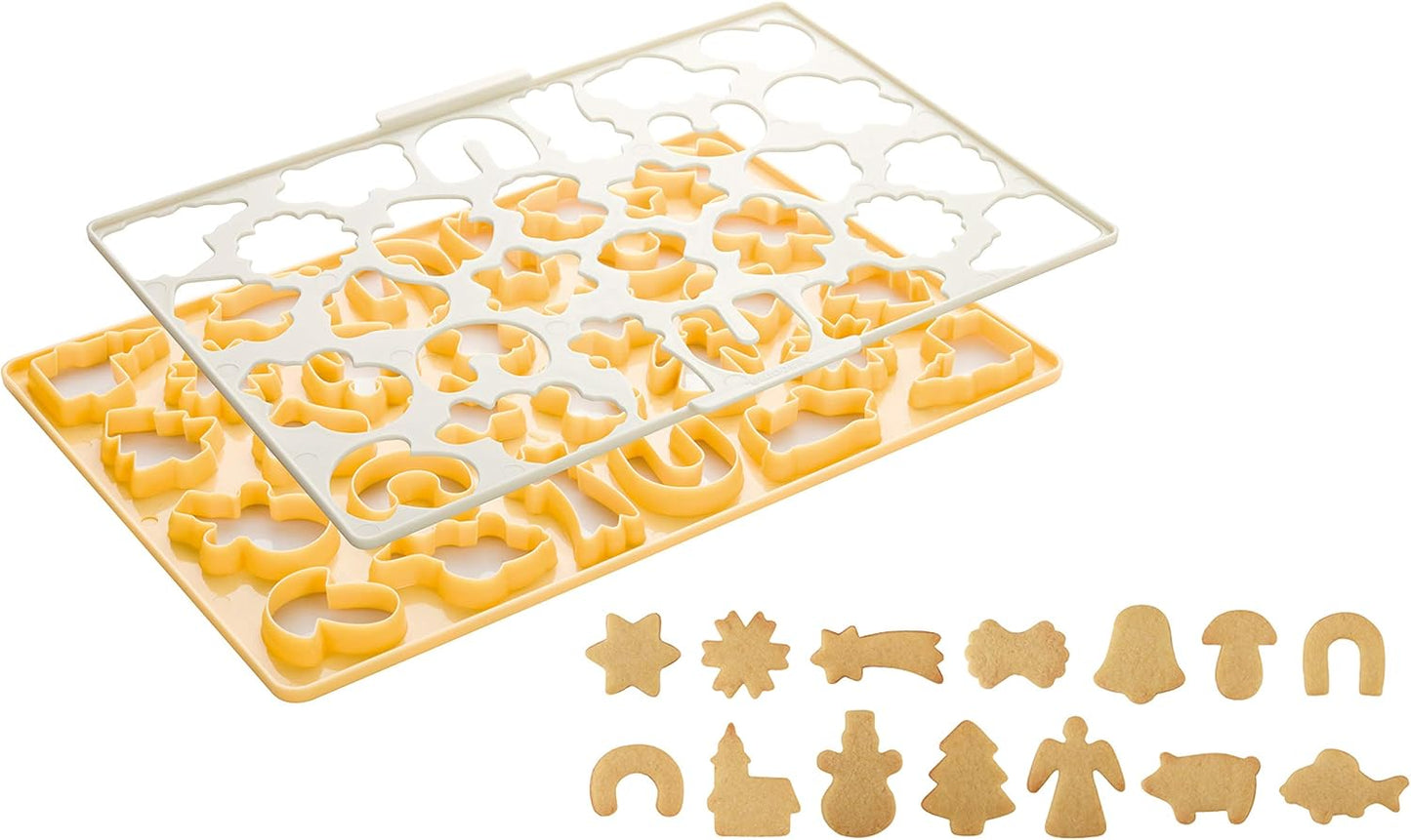 Sablon Plastic Decupator Biscuiti Forme Diferite