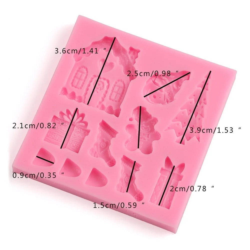Forma Silicon Craciun Cadou Sarbatori Model 2