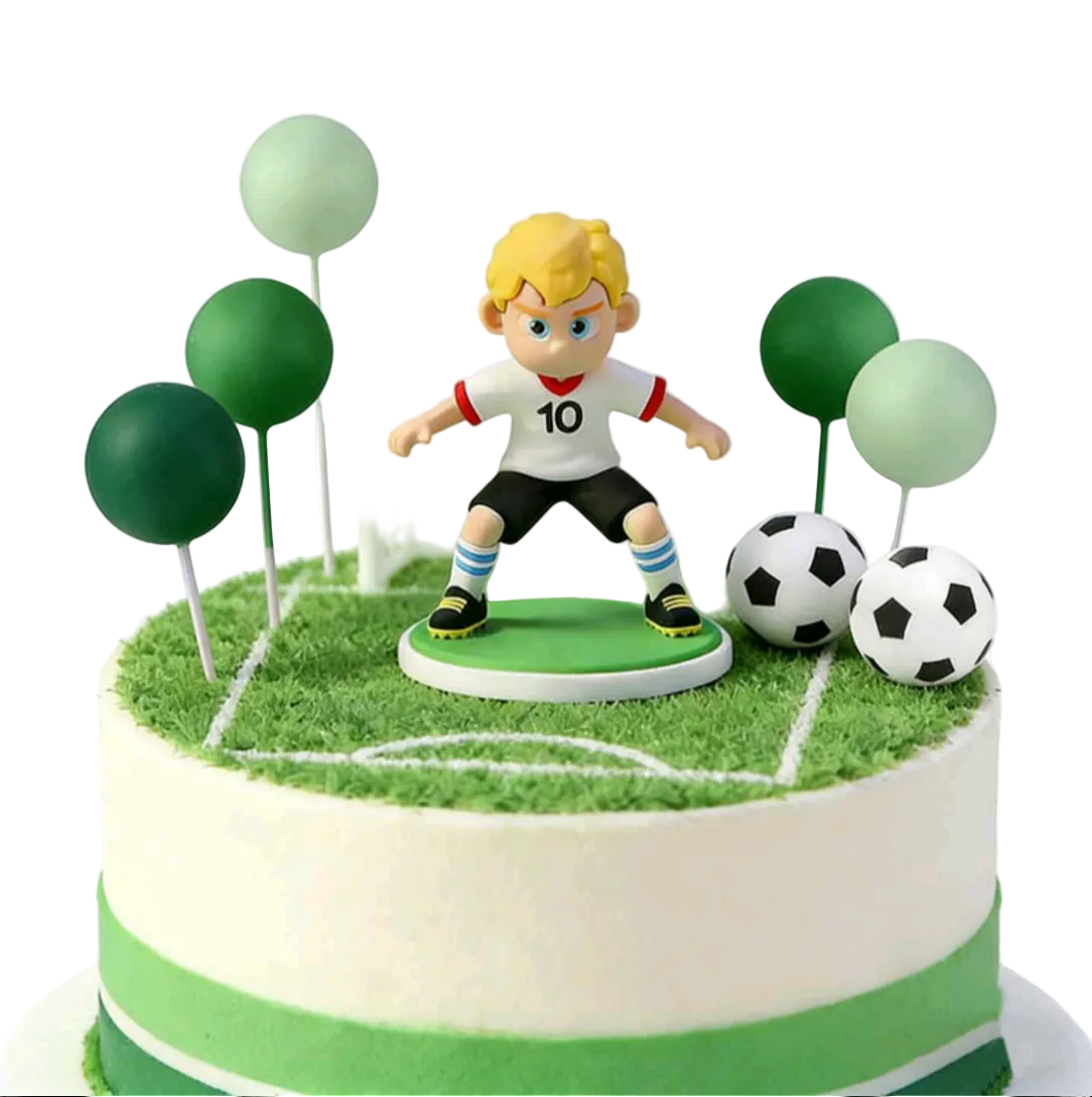 Set Mini Decor Tort Fotbal