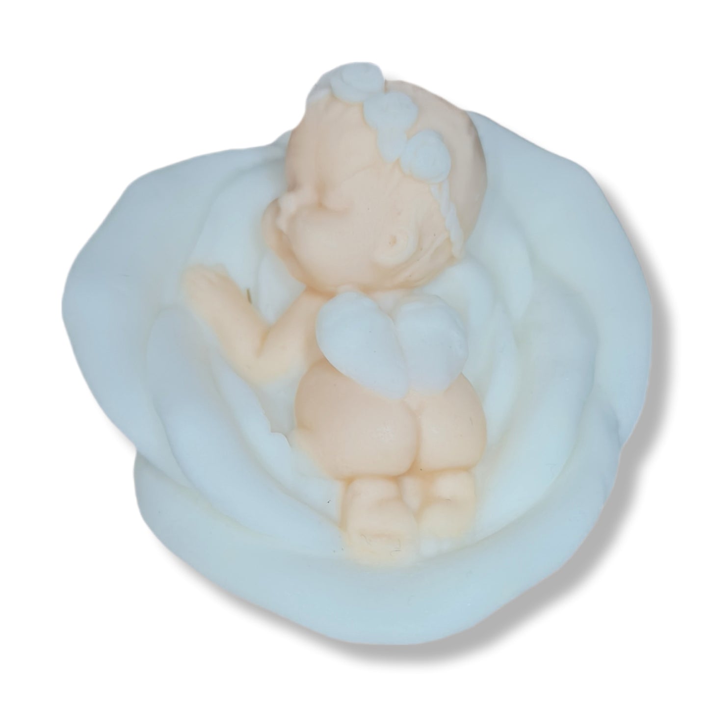 Figurina Bebe Aripi Perna Trandafir PDZ