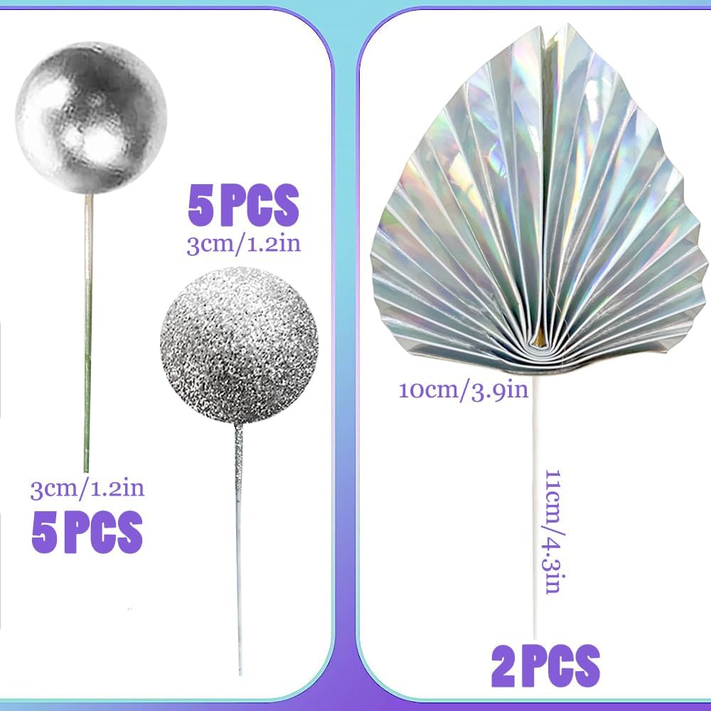 Set Complet Sfere Decor Tort Model 5