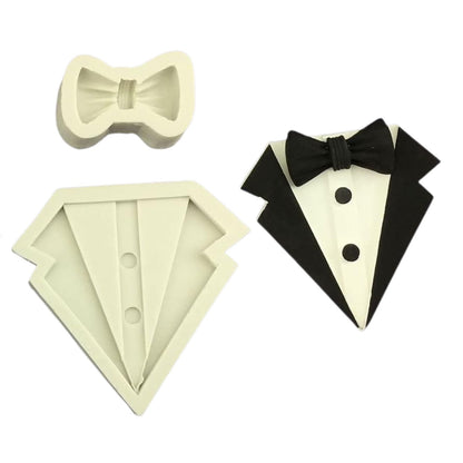 Set Forma Silicon Costum Mire Papion Camasa