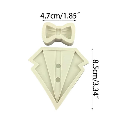 Set Forma Silicon Costum Mire Papion Camasa