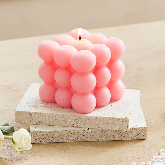 Forma Silicon Lumanare Cub Bule Bubble