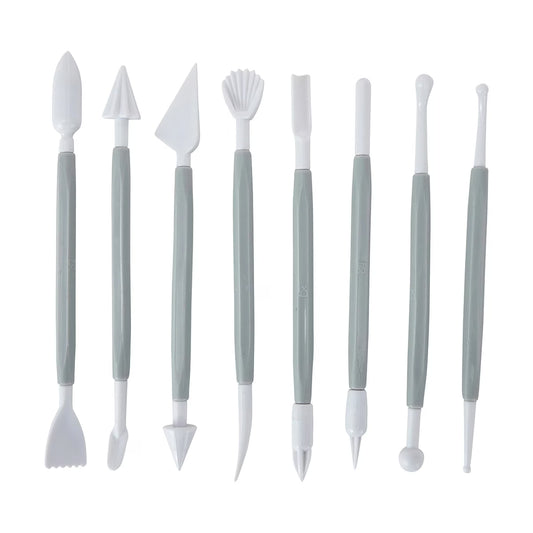 Set 8 Ustensile pentru modelare fondant pasta de zahar