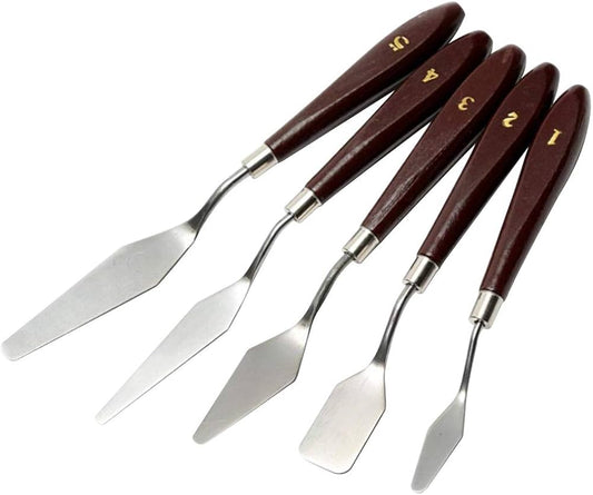 Set 5 spatule pictura marimi diferite