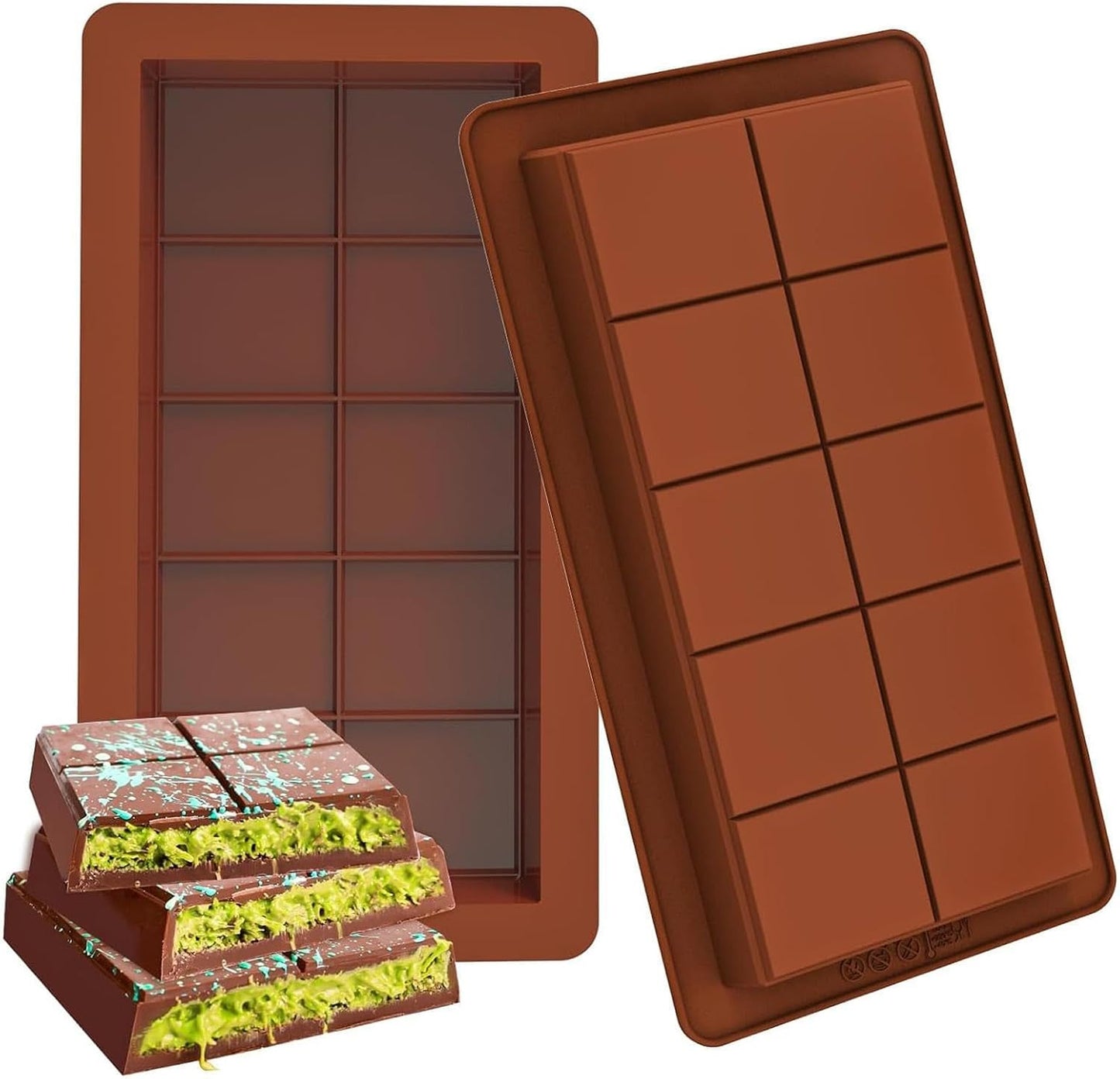 Forma Silicon Ciocolata Dubai 25 x 13 x 2 cm