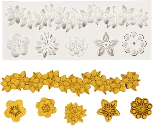 Forma Silicon Flori Bordura Flori 25 × 17 × 1 cm