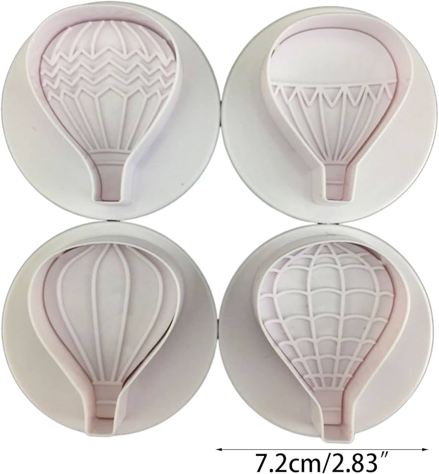 Set 4 decupatoare Balon Aer Cald