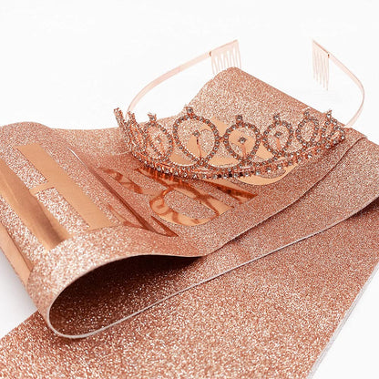 Set Birthday Queen Coronita Panglica