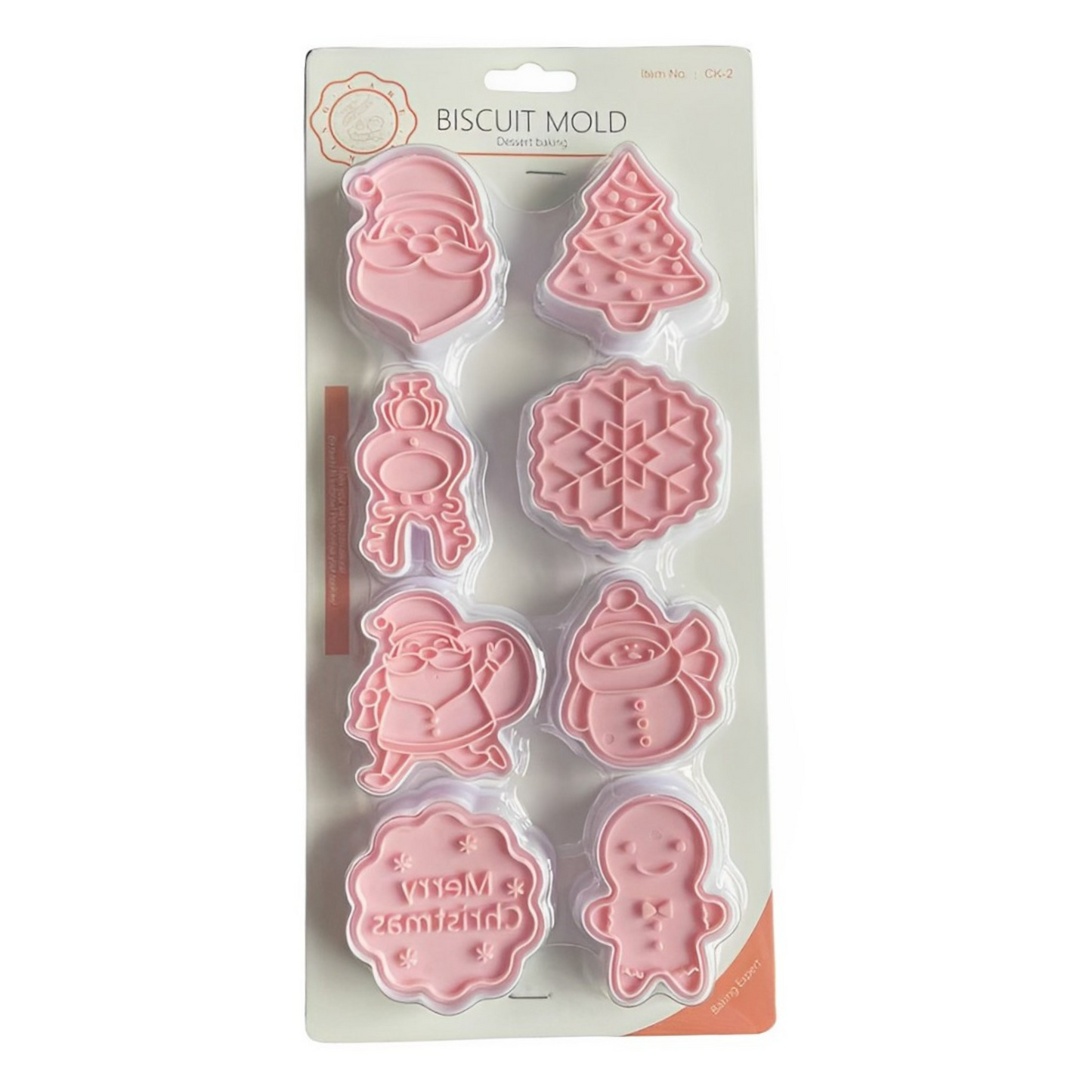 Set 8 Decupatoare Pentru Biscuiti, Pasta de zahar, Craciun, Sarbatori