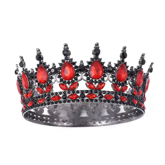 Coronita Topper Tort Negru cu Rosu 15 CM