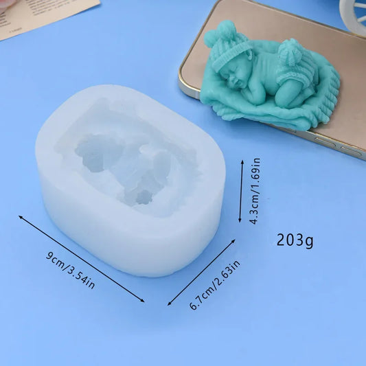 Forma Silicon Bebe Perna Botez Model 2