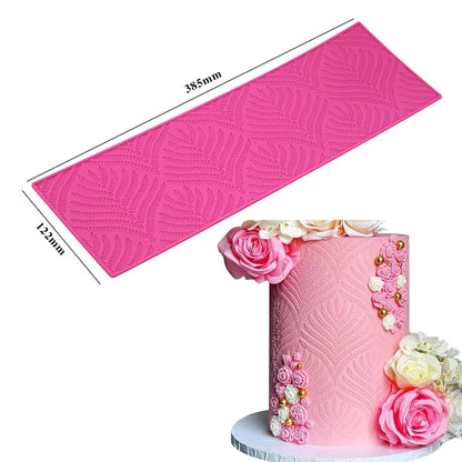 Forma Silicon Bordura Tort 12 x 38 cm Model Floral 2