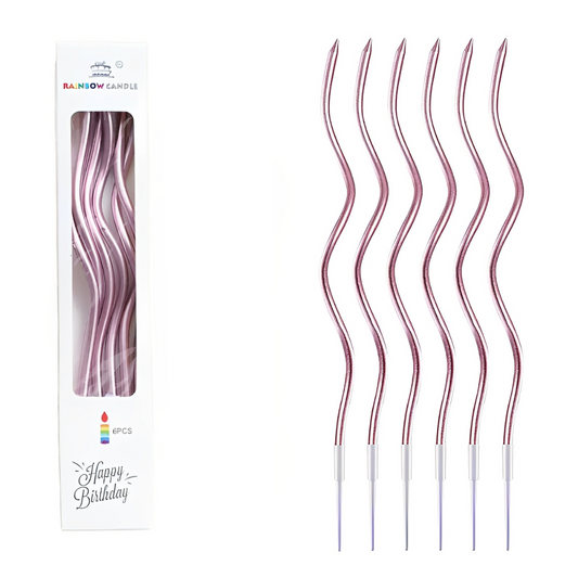 Set lumanari Fuchsia