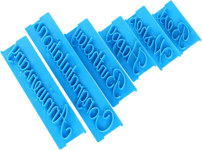Set 6 Stampile Happy Birthday Zi de Nastere