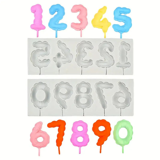 Forma Silicon Cifre Balon