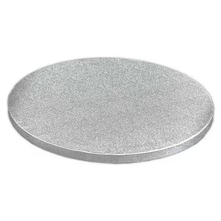 Platou Tort Argintiu 35 cm