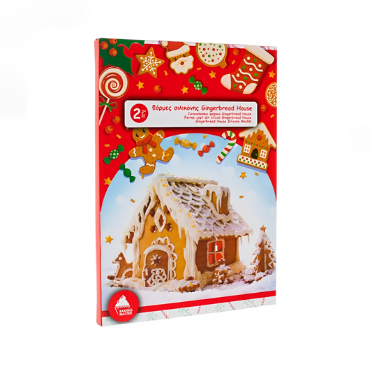 Set 2 Forme Silicon Pentru Casa Turta Dulce Gingerbread