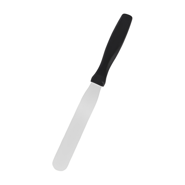 Spatula Inox Dreapta Nivelare Tort Cu Maner
