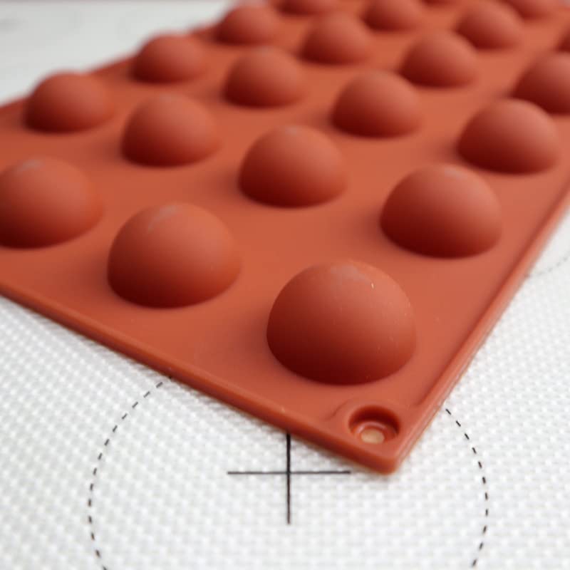 Forma Silicon 29 cm x 17 cm Semisfere 24 Alveole