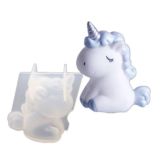 Forma Silicon 7 x 6 cm Unicorn 3D