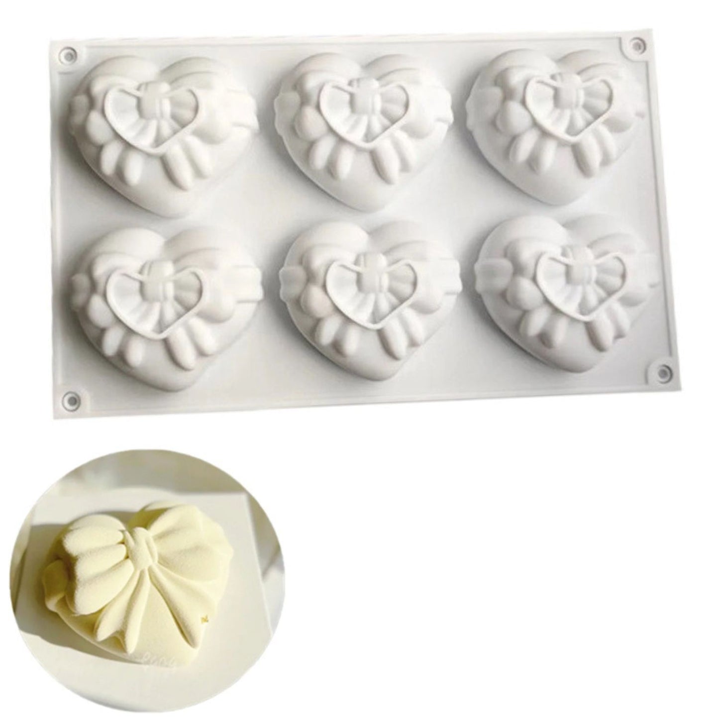 Forma Silicon Monoportii Inima Cadou 26 cm / 16 cm