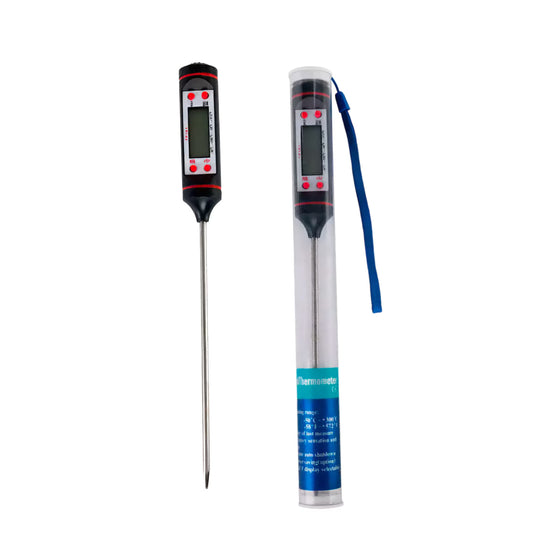 Termometru de bucatarie, digital, Ecran LCD, cu 4 butoane, gama de temperatura -50 la 300°C