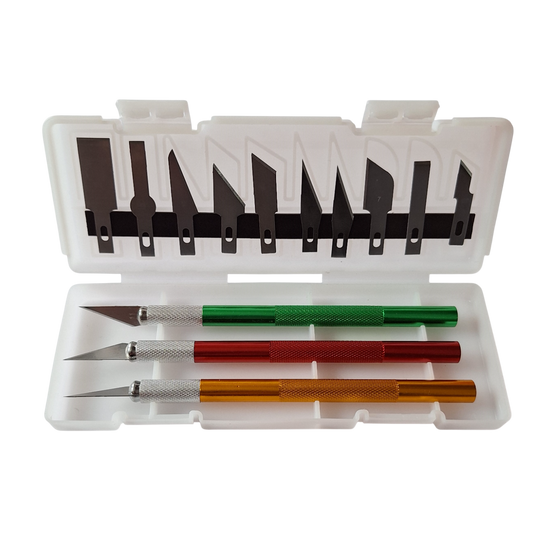 Set Cutite Precizie Bisturiu 13 Piese pentru Fondant