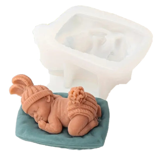 Forma Silicon Bebe Perna Botez