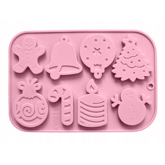 Forma Silicon Pentru Bomboane Ciocolata Craciun