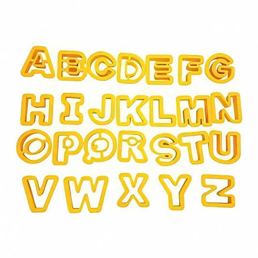 Set Decupatoare Alfabet Litere 5 Cm