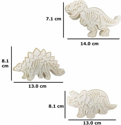 Set 3 decupatoare Dinozauri