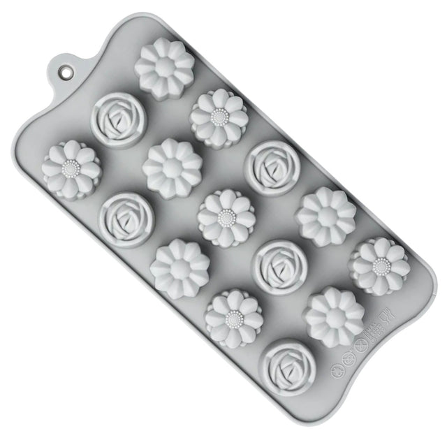 Forma Silicon Bomboane Ciocolata Model Floare