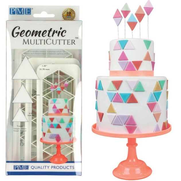 Set 3 Decupatoare Model Geometric