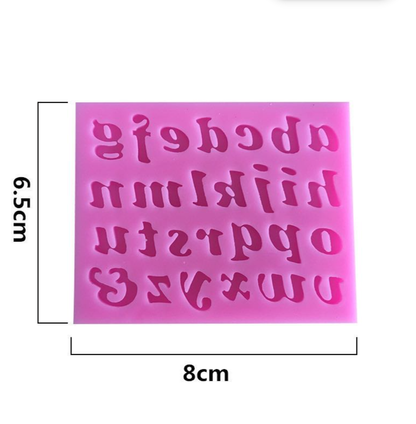 Forma Silicon Litere Mici Model 4