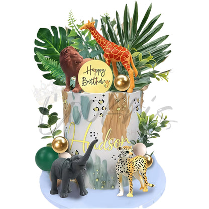 Set Complet Decor Tort Jungla