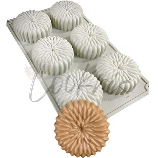 Forma Silicon Monoportii 6 Alveole Model Floare